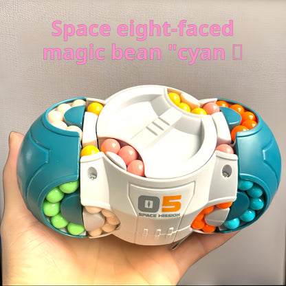 Magic Beans Stress Relief Toy, 3D Multifaceted Space Magic Beans Fingertip Puzzle Toy, Cube Toy, an Interesting Idealchristmas Stocking Stuffers, Christmas Stocking Stuffers