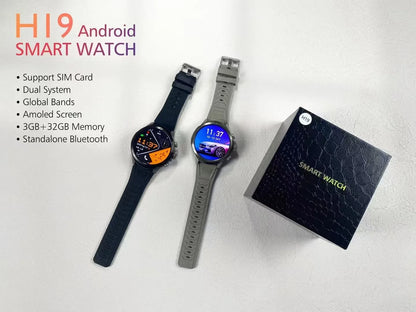 2025 New Arrival 4G 5G SIM Smart Watch IP67 Waterproof AMOLED 1990mAh Big Battery WiFi NFC for Play APP Download Watch