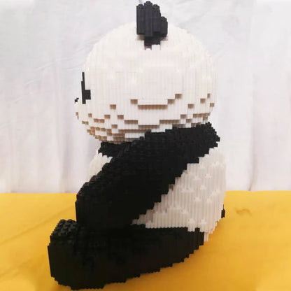 7822pcs Creative DIY Assemable Animal Cute Panda Mini Diamond Building Blocks Educational Boy Toys For Children 3D Model Bricks