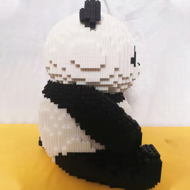 7822pcs Creative DIY Assemable Animal Cute Panda Mini Diamond Building Blocks Educational Boy Toys For Children 3D Model Bricks