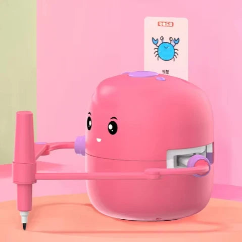 Intelligent Teaching Automatic Drawing Robot Early Learning Enlightenment Drawing Teaching Aids Accompanying Kid Learning Toys