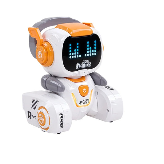 JHD for 2025 New JJRC R31 Robbie Intelligent Robot Forward Backward Left Right Turn Programmed Patrol Dance Touch Toy Gift