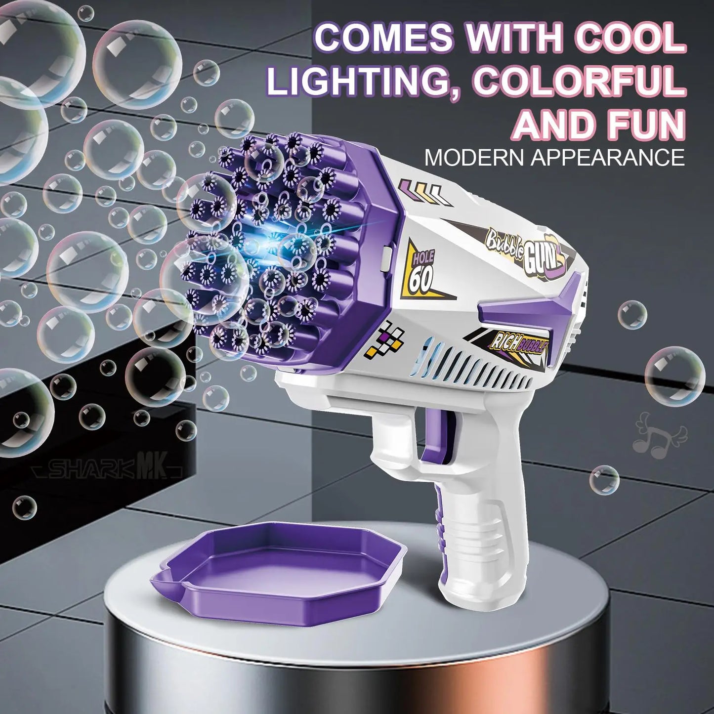 Outdoor Play and Party Bubble Machine Enjoy Bubble Fun Anytime-Bubble Gun