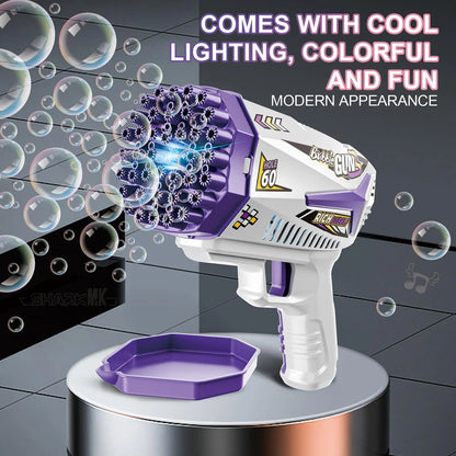 Outdoor Play and Party Bubble Machine Enjoy Bubble Fun Anytime-Bubble Gun