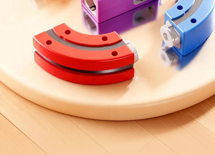 Train Magnétique DIY - Blocs Éducatifs Enfants