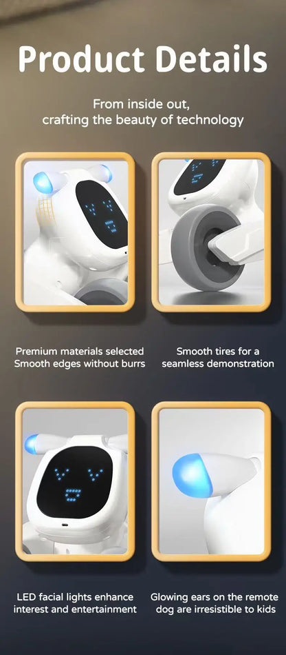 Chien Robot IA - Interactif 9 Langues