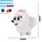 7822pcs Creative DIY Assemable Animal Cute Panda Mini Diamond Building Blocks Educational Boy Toys For Children 3D Model Bricks
