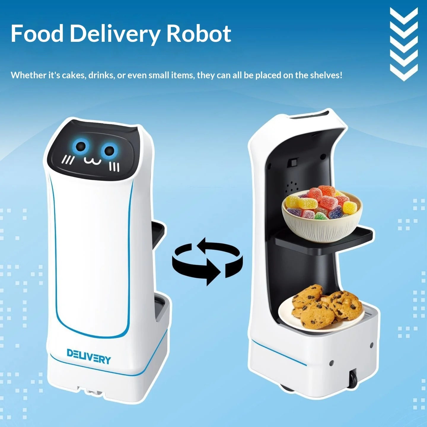 Robot Livreur Télécommandé - Jouet Interactif