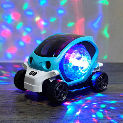 Voiture Musicale LED - Évitement Obstacles Auto