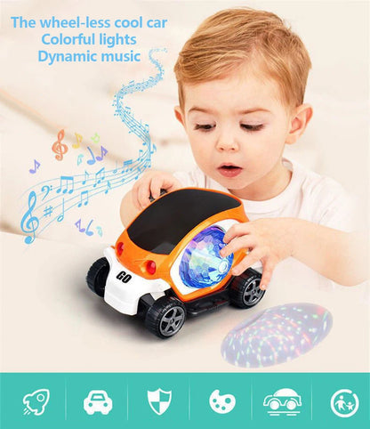 Voiture Musicale LED - Évitement Obstacles Auto
