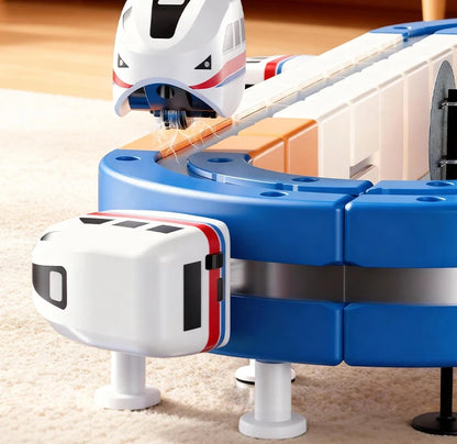 Train Magnétique DIY - Blocs Éducatifs Enfants