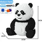 7822pcs Creative DIY Assemable Animal Cute Panda Mini Diamond Building Blocks Educational Boy Toys For Children 3D Model Bricks