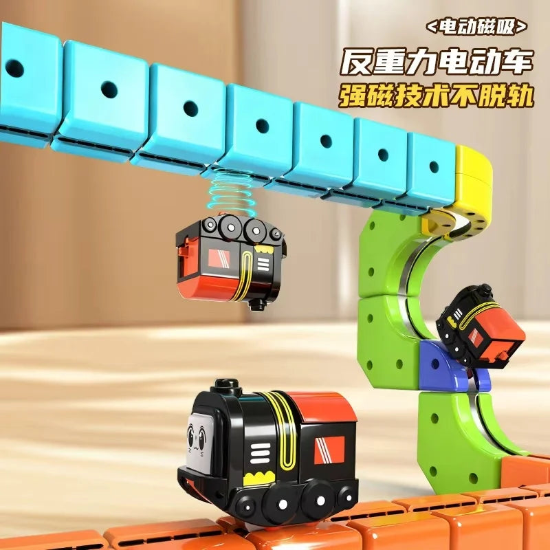Train Magnétique Anti-Gravité - Rail Modulable