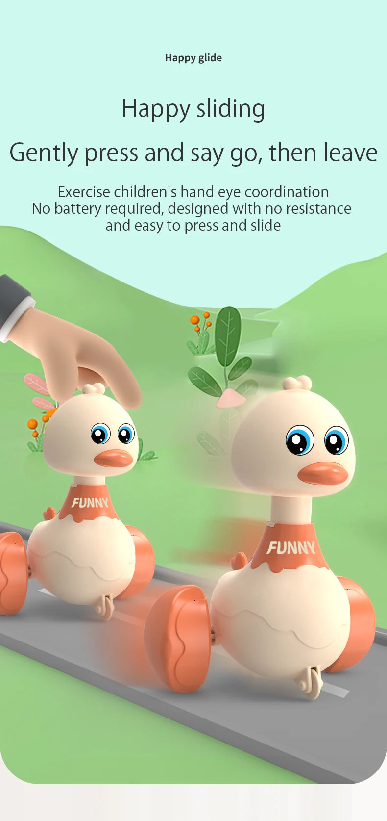 Canard Balançoire Bébé - Véhicule Inertiel