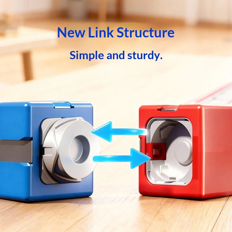 Train Magnétique DIY - Blocs Éducatifs Enfants