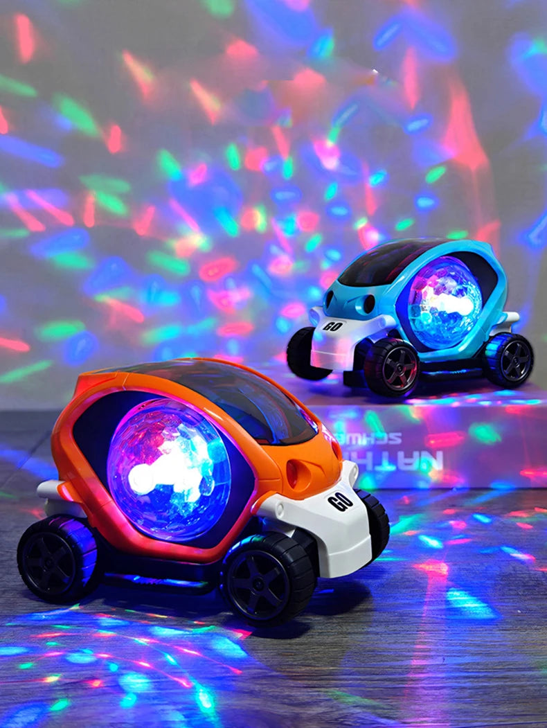 Voiture Musicale LED - Évitement Obstacles Auto