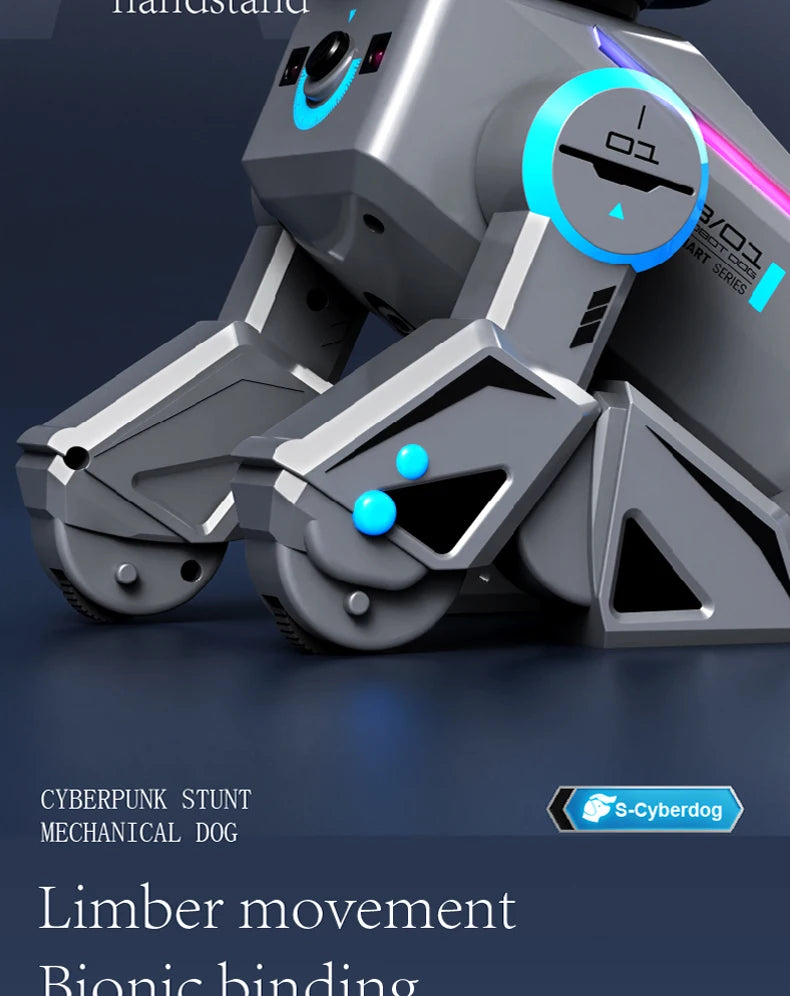 Chien Robot RC - Programmable Bluetooth Audio