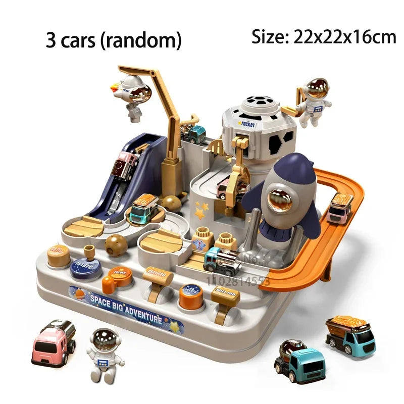 Circuit Rail Racing - Voiture Inertielle Éducative