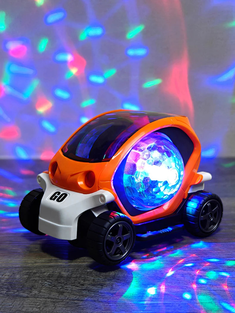 Voiture Musicale LED - Évitement Obstacles Auto