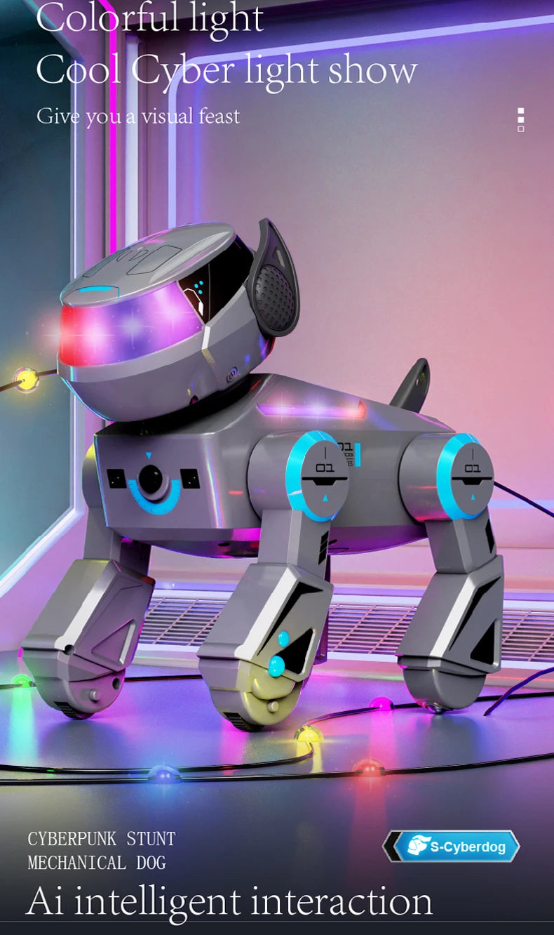 Chien Robot RC - Programmable Bluetooth Audio