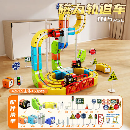 Train Magnétique Anti-Gravité - Rail Modulable