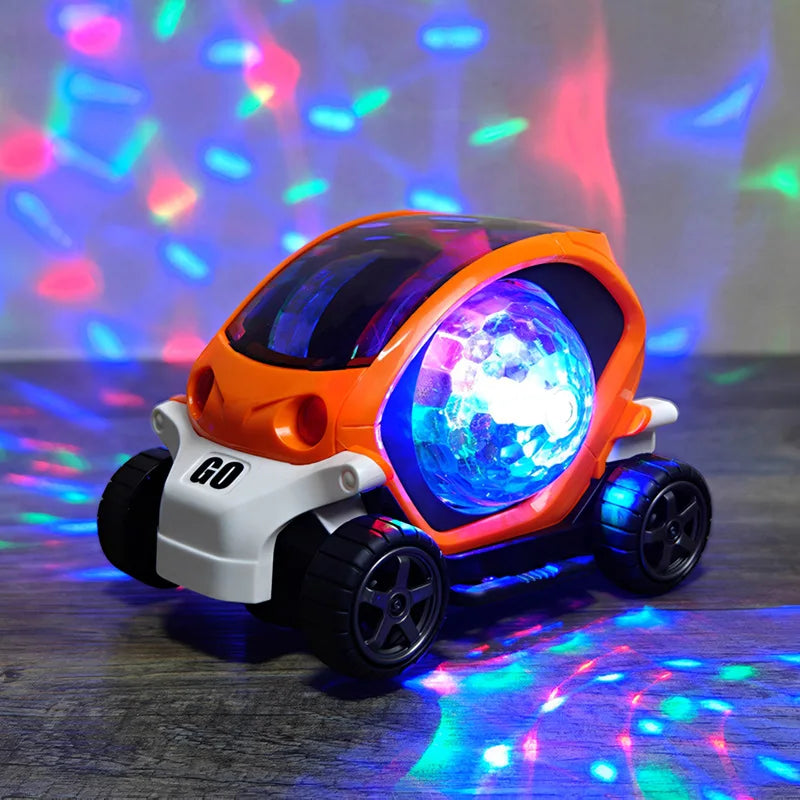 Voiture Musicale LED - Évitement Obstacles Auto