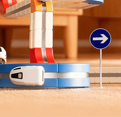 Train Magnétique DIY - Blocs Éducatifs Enfants