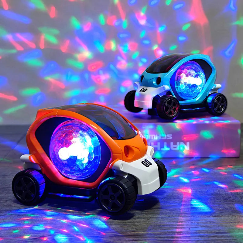 Voiture Musicale LED - Évitement Obstacles Auto