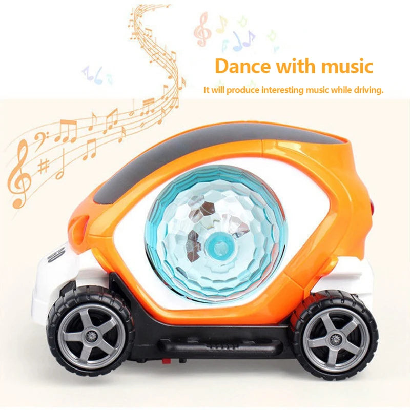 Voiture Musicale LED - Évitement Obstacles Auto