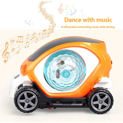 Voiture Musicale LED - Évitement Obstacles Auto