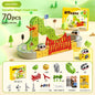 Cube Train Magnétique - Rail DIY Haute Vitesse
