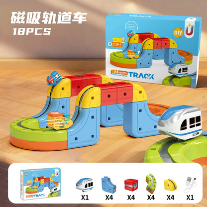 Train Magnétique Anti-Gravité - Rail Modulable