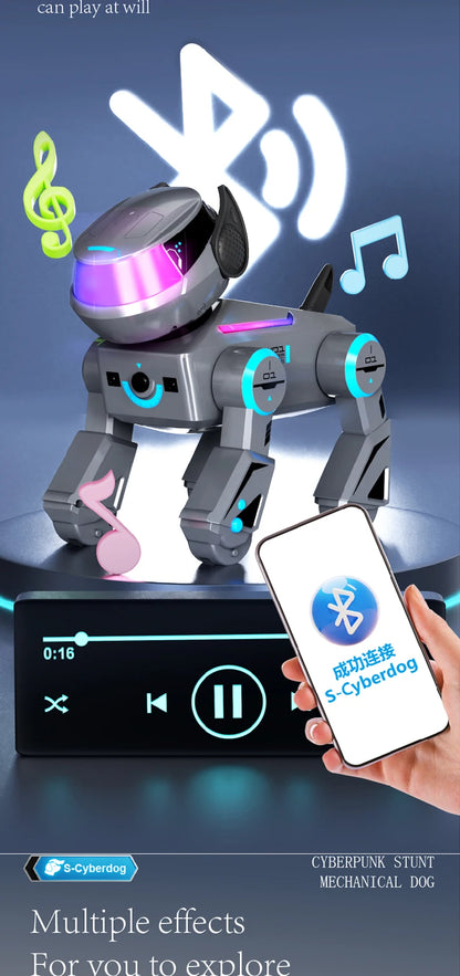 Chien Robot RC - Programmable Bluetooth Audio