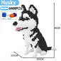7822pcs Creative DIY Assemable Animal Cute Panda Mini Diamond Building Blocks Educational Boy Toys For Children 3D Model Bricks