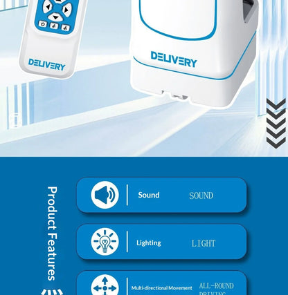 Robot Livreur Télécommandé - Jouet Interactif
