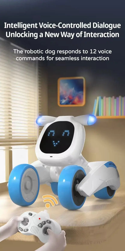 Chien Robot IA - Interactif 9 Langues