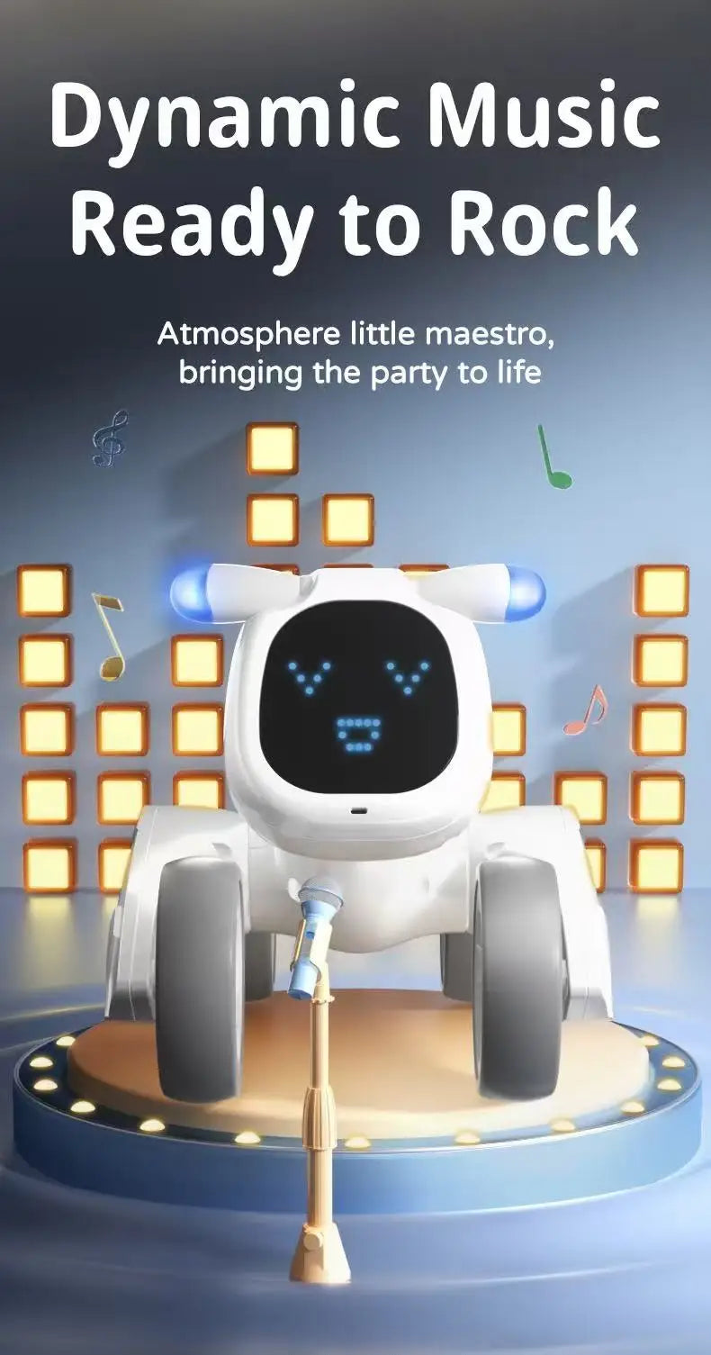 Chien Robot IA - Interactif 9 Langues