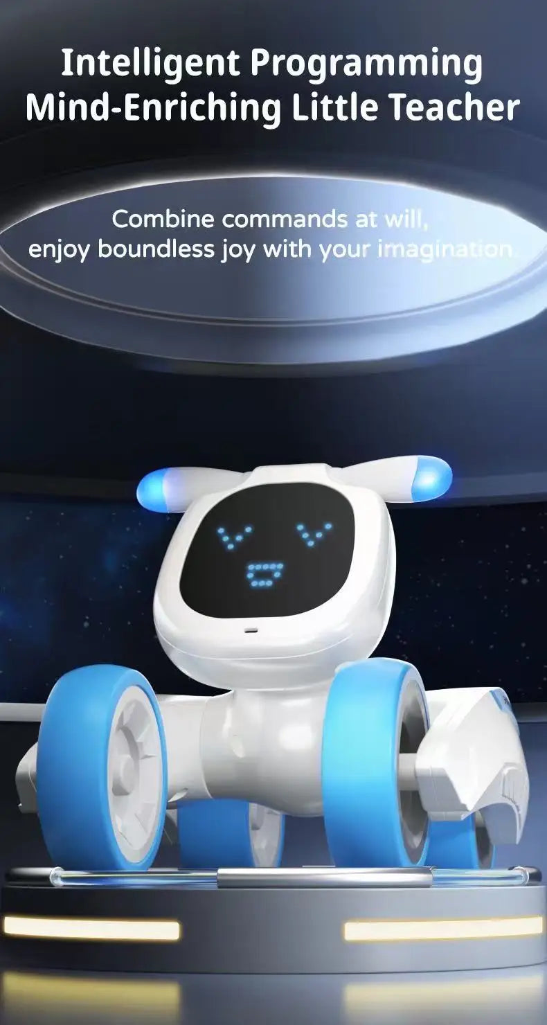 Chien Robot IA - Interactif 9 Langues