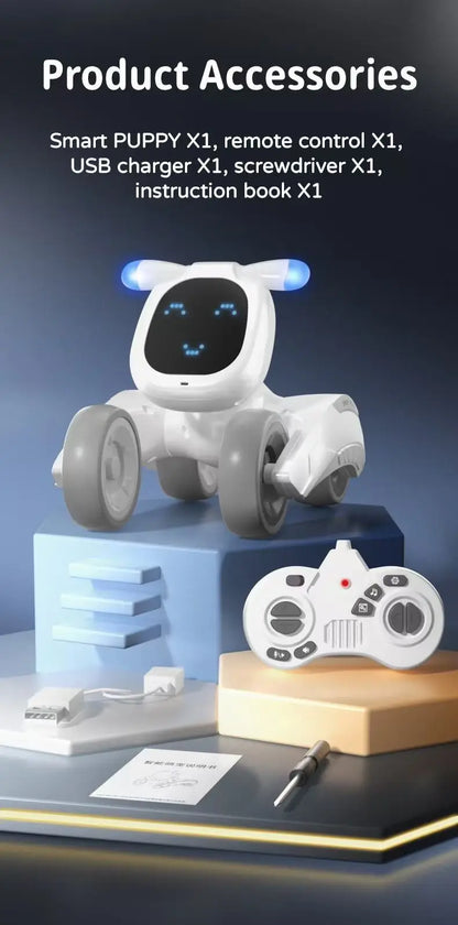 Chien Robot IA - Interactif 9 Langues