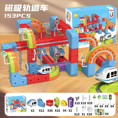 Train Magnétique Anti-Gravité - Rail Modulable
