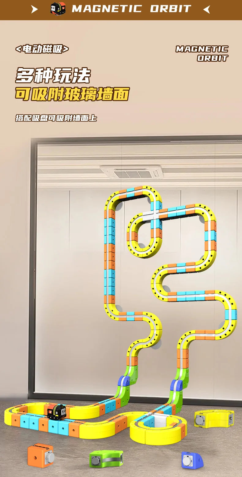 Train Magnétique Anti-Gravité - Rail Modulable