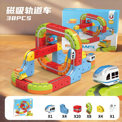 Train Magnétique Anti-Gravité - Rail Modulable