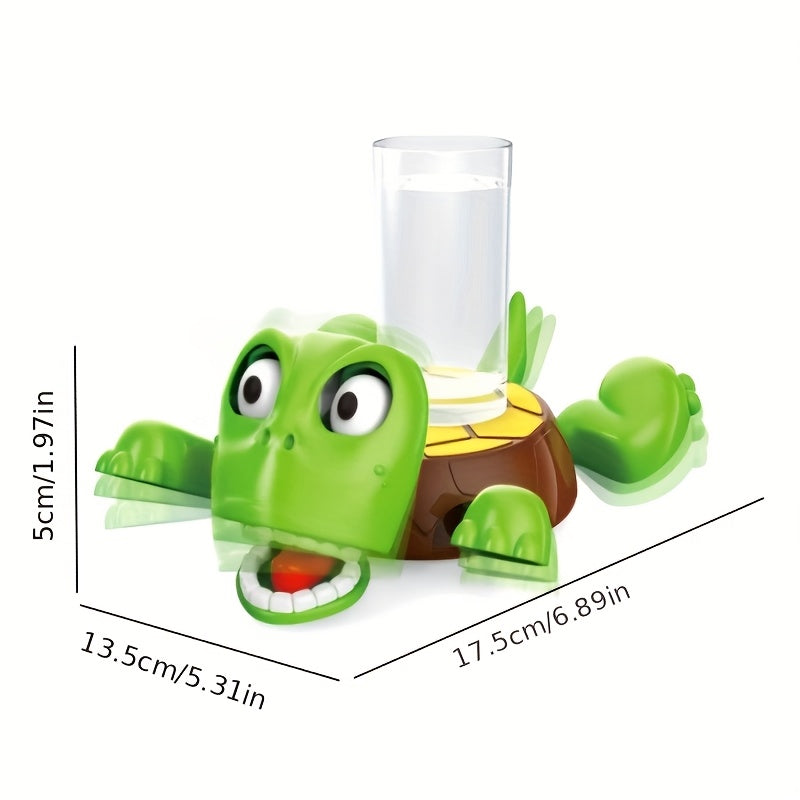 [2025 New Model] Quirky Turtle Coaster with Pressed Eyes - A Whimsical Stress-Relief Coaster Featuring a Cartoon Turtle Design, Perfect for Keeping Coffee Or Tea Warm, an Ideal Holiday Gift for Home Decor, Turtle Ornaments (A