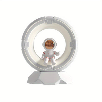 Astronaut Night Light, Rechargeable Bedside Lamp, 3 Color Lights, 4 Adjustable Brightness Levels, Bedroom Sleep Light, Astronaut Desktop Decoration, Birthday Gift, Christmas Gift
