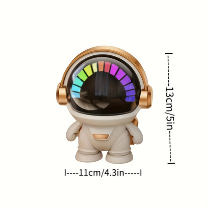 Cute Astronaut Speaker | Wireless Portable Outdoor Speaker with Light, Ideal for Home Parties, Office Decor, Bass Booster, USB Charging, Non