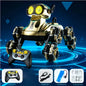 8-Wheel Enhanced Robotic Dog, Intelligent Stunt Toy Vehicle, Gesture-Controlled Dual-Mode Transforming Climbing Car, Off-Road Toy Vehicle, Dual-Power Battery, a Beloved Holiday Gift for Kids
